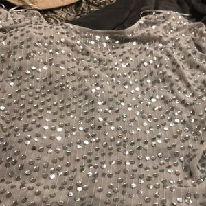 Sparkle silver shirt